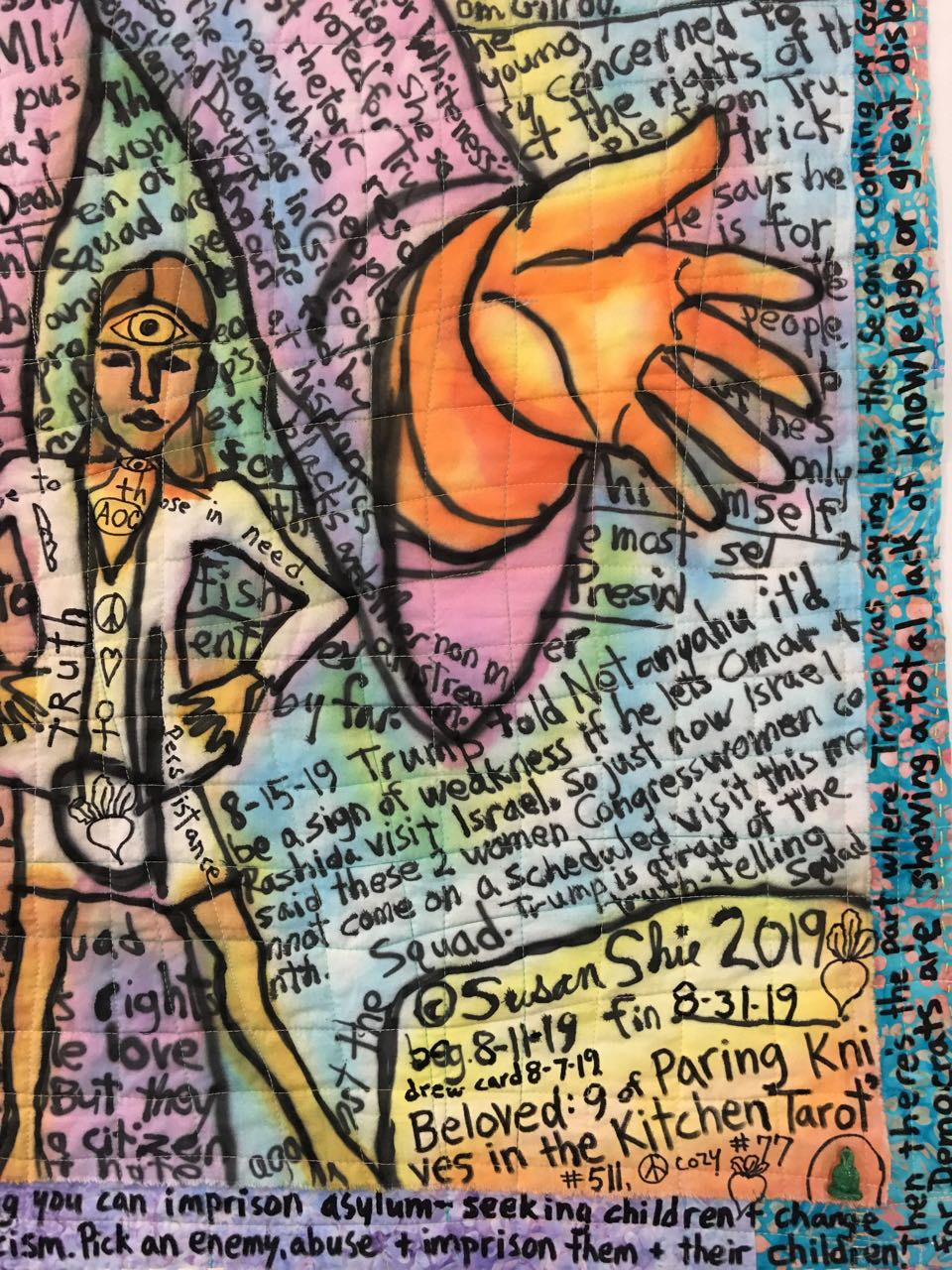 Beloved, detail image. ©Susan Shie 2019